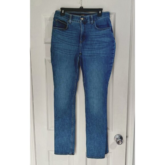 Lee Women's Ultra Lux Comfort with Flex Motion Bootcut Jean, 12 Long Tall - Picture 6 of 6